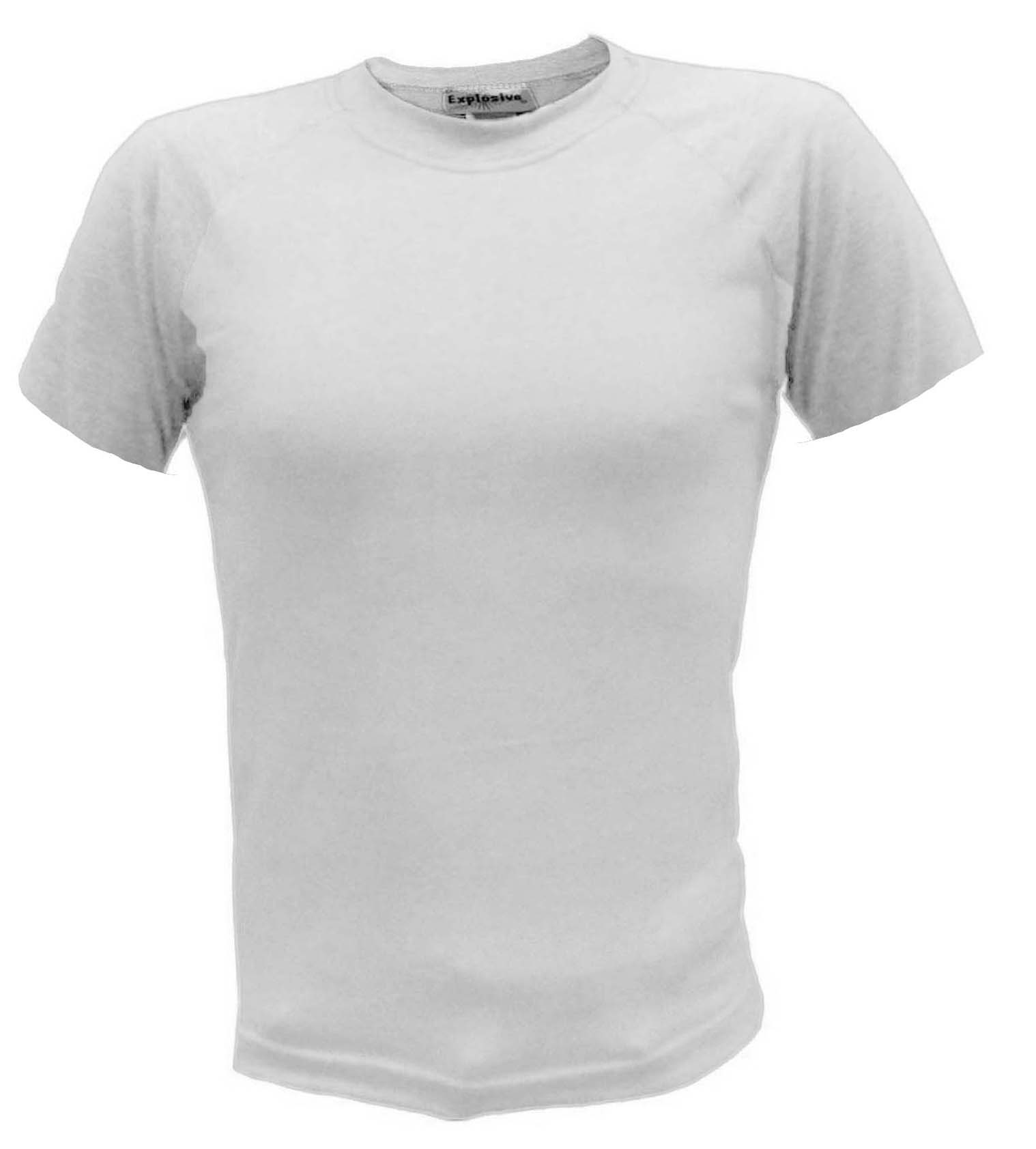 T-shirt blanca manga corta ranglán